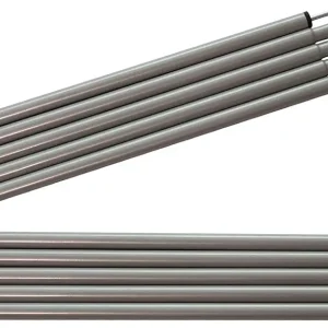Sutekus Steel Rod Tent Pole Replacement Accessorie 2pc/Set Adjustable Bars