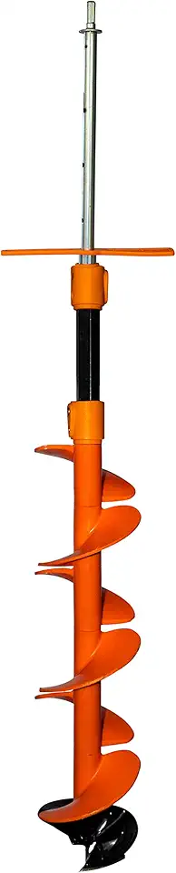 Synthetic Lite Ice Auger w/Dual Curved Blades