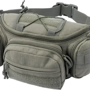Tactical Waist Bag Utility Fanny Pack Small Hip Belt Bag Crossbody Sling Pack for Outdoor Every Day Carry, Hiking, Camping, Travel