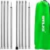 Tarp Poles Adjustable Tent Poles Tarps Heavy Duty for Canopy Shelter Awning Replacement Thickened Camping Poles
