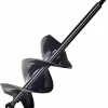 TCBWFY Garden Auger Drill Bit for Planting 3x12inch,Solid Core Shaft Garden Auger Spiral Drill Bit,Planting Auger for Bulb Planting Bedding Plants,Hole Digger for 3/8" Hex Drive Drill
