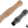 TEAMWILL Fly Fishing Rod Handle Composite Cork Grip Rod Building and Seat Set