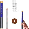 Tenkara Rod Kit-9:1 Action Most Used Sizes All Water Conditions Carbon Fiber Telescopic Fishing Rod Kit Extra Spare Sections Included Tenkara Fly Rod&Combo