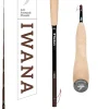 Tenkara USA Fly Fishing IWANA� Rod with Case, Classic All-Around for Small to Medium Fish - Ultra-Light, Gloss Carbon Finish (12ft - 366cm)
