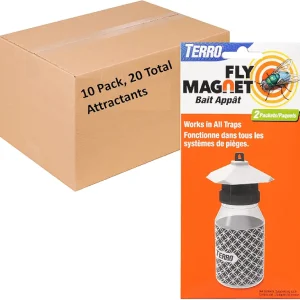TERRO T382 Fly Magnet Replacement Bait - 20 Fly Magnet Trap Attractants