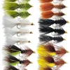 The Fly Crate Woolly Bugger Flies for Trout Fly Fishing Assortment - Streamer Fly Fishing Flies