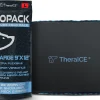 TheraICE PROpack Ice Pack for Injuries, Reusable Soft Multipurpose Cold Gel Ice Pack for Muscular Back Pain, Shoulder, Hip, Knee - Flexible Cold Compress Wrap for Minor Aches & Pains - 9 x 12