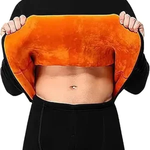 Thermal Underwear for Men Thermal Underwear Men and Women Thickened and Padded Qiu Jie Qiu Pants in A Set of Crew