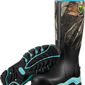 TIDEWE Hunting Boot for Women, Insulated Waterproof Sturdy Women's Hunting Boot, 6mm Neoprene and Rubber Outdoor Boot Next Camo G2