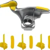 Tire Changer Duck Head Attachment Duckhead, Car Tire Changer Mount Demount Duck Head Tool (Diameter 30mm), Steel Automobile Replacement Mount Demount Tool