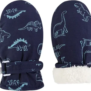 Toddler Mittens Lined Fleece Snow Gloves for Boys Girls Kids Winter Ski Gloves Baby Mittens