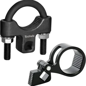 Toolwiz Inner Tie Rod Removal Tool Kit, 3/8'' Universal Low Profile Tool and Inner Tie Rod Hex Wrench Repair Remover 27-42mm End Wrench for 1/2" Square Drive, 2pcs for Most Cars Repair