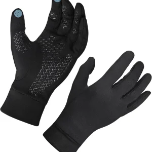 Touch Screen Winter Gloves Anti Slip Lightweight by MMOBIEL � Cold Weather Gloves for Running, Hiking, Cycling, Biking, Texting � Warm Touchscreen Outdoor Sports Hand Coverings - Men & Women � Size M