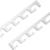 TRAPSKI Made in the USA Fishing Rod/Pole Holder Rack Organizer | Wall or Ceiling Mounted Fishing Rod Rack | Marine Grade HDPE Plastic | Pole Holder for 6 or 12 + Stackable