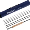 Traveler Fly Fishing Rod 7-Piece 46T Carbon Fiber 9ft Rod with Tube Case