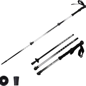 Trekking Poles Collapsible Hiking Poles - Trekking Sticks with Quick Lock System Lightweight for Hiking, Camping