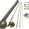 Trout Fly Fishing Field Kit and Rio Trout Streamer 12 Piece Fly Assortment