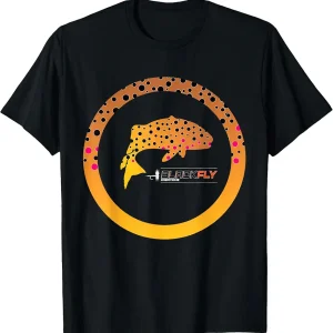 Trout Skin T-shirt Fly Fishing Gear & Gifts by Black Fly T-Shirt