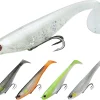 TRUSCEND Pre-Rigged Soft Fishing Lures, Well-Made Easy Catching Lures for Family Fishing, Great Action Swimbaits with Spinner, All-Conditions Fishing Gear for Bass Trout Walleye, Crappie Fishing Jigs
