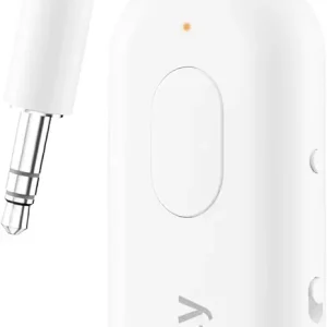 Twelve South AirFly Pro | Wireless Transmitter/Receiver with Audio Sharing for up to 2 AirPods/Wireless Headphones to Any Audio Jack for use on Airplanes, Boats or in Gym, Home, auto
