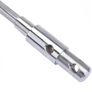 Two Stage Auger Adapter Ice Auger Kit for Use with Auger Drill?Alloy Steel Auger Drill