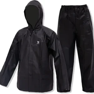 Ultra-Lite Rain Suit for Men Women Durable Protective Rainwear Waterproof Rain Coat Rain Gear for Farming, Hiking
