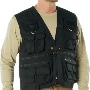 Uncle Milty Travel Vest - Outdoor Fishing Camping 17 Cargo Pocket Jacket