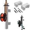 Uni-Mount Rod Holder Combo | White | Fishing Rod Holder and Mount