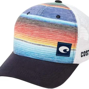 Unisex Adult Baja Stripe Trucker Hat