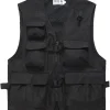 Unisex Breathable Fishing Vest, Multi-Pockets Photography Travel Hunting Waistcoat Jacket for Adults and Youth