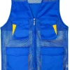 Unisex Outdoor Mesh Breathable Vest Plus Size Fishing Camping Travel Waistcoat Lightweight Multi-Pockets Cargo Vests