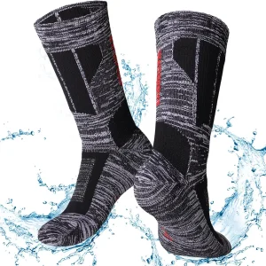 Unisex Waterproof Socks Water Resistant Socks Waterproof Breathable Hiking Wading Skiing Fishing Sock for Men Women