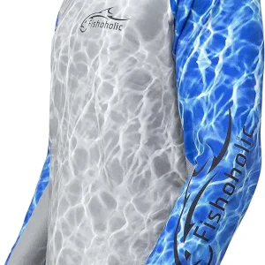 UPF 50 Performance Fishing Shirt - Long Sleeve - Loose Keg Fit - Breathable Quick Dry Sun Protection