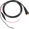 Upgraded 010-12445-00 Power/Data Cable Threaded 4-Pin Replacement Cable Compatible with Garmin Transducers echoMAP Chirp/Plus/UHD, GPSMAP Panoptix, Black