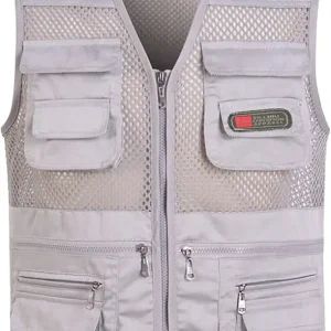Vest Men 2024 V Neck Pocket Retro Color Vest Blouse With Button Men Vest Casual Cowboy Vest Men Great For Cowboy