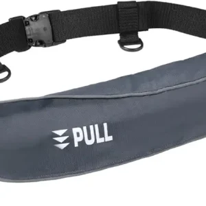 VEVOR Manual Inflatable Belt Pack for Adults, 105N Buoyancy, Over 80 Pounds and Up to 59 in Waist Adjustable, Inflatable PFD Waist for SUP Paddelboarding, Kayaking