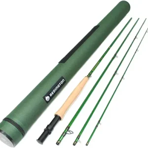 VICE Fly Fishing Rod with Tube, Freshwater, Moderate Action Rod