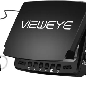 ViewEye Video Fish Finder 4.3 Inch IPS LCD Monitor Underwater Fishing Camera Kit for Winter Underwater Ice Lake and Boat Fishing