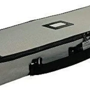 Vispronet Padded Carrying Case for Roll Up Banner Stands � 37in Padded Case with Handles & Shoulder Strap � Made to Fit 31in-34in Retractable Banners � Grey Interior with Elastic Belts � Banner Bag