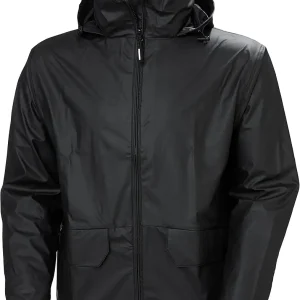 Voss Waterproof Rain Jackets for Men Featuring Full Stretch Fabric and Adjustable Hood that Packs into Collar