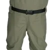 Waders Fly Fishing Children Waders Neoprene Foot For Men Raft Quick-dry Waterproof And Breathable(Green M)