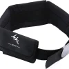 Waist Scub-a Weight Belt, Adjustable Scub-a Weight Belt with 4 Neoprene Pocket, Durable Dive Weight Belt for Fre-e Diving with Stainless Steel Buckle and Adjustable Webbing(Black)