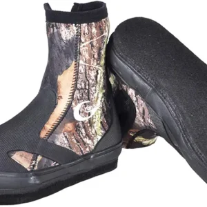 Water Booties - Neoprene 5mm Rocky Fishing Shoes Non-Slip Men's Wading Reef Boots with 10mm Thick Felt Sole for Beach or Water Sports