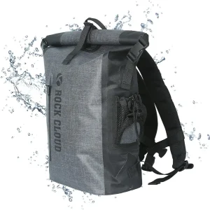 Waterproof Backpack Dry Bag 25L TPU Dry Sack for Kayaking Rafting Boating Beach Surfing Swimming Canoe Camping Hiking Fishing Ski