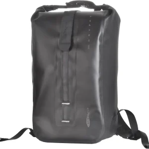 Waterproof Backpack for Men and Women - 25L Roll-Top Closure Backpack for Motorcycle, Kayaking, Rafting, Boating, Beach (Black)