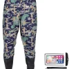 Waterproof Fishing Waist Waders Pants with Boots for Men and Women for Fishing Hunting outdoors