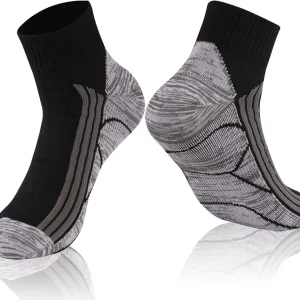 Waterproof Socks, Unisex Cycling/Hunting/Fishing/Running Ankle Socks 1&2 Pair