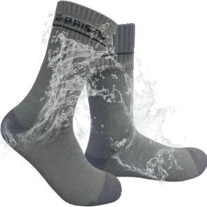 Waterproof Wading Socks, Leakproof Breathable Membrane Interlayer, Unisex Fishing Skiing Socks for Men Women Kids