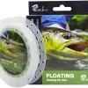Weight Forward Fly Fishing Line WF 3F 4F 5F 6F 7F 8F 100ft + Backing Line + 9ft Leader