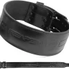 Weightlifting Belt 6MM Genuine Leather - Double Prong Power Belt Heavy Duty 4-Inch Wide - Strong, Stabilizing Back Support For Deadlifts, Squats Powerlifting